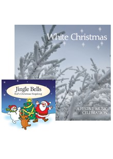 White Christmas CD and Jingle Bells CD Bundle