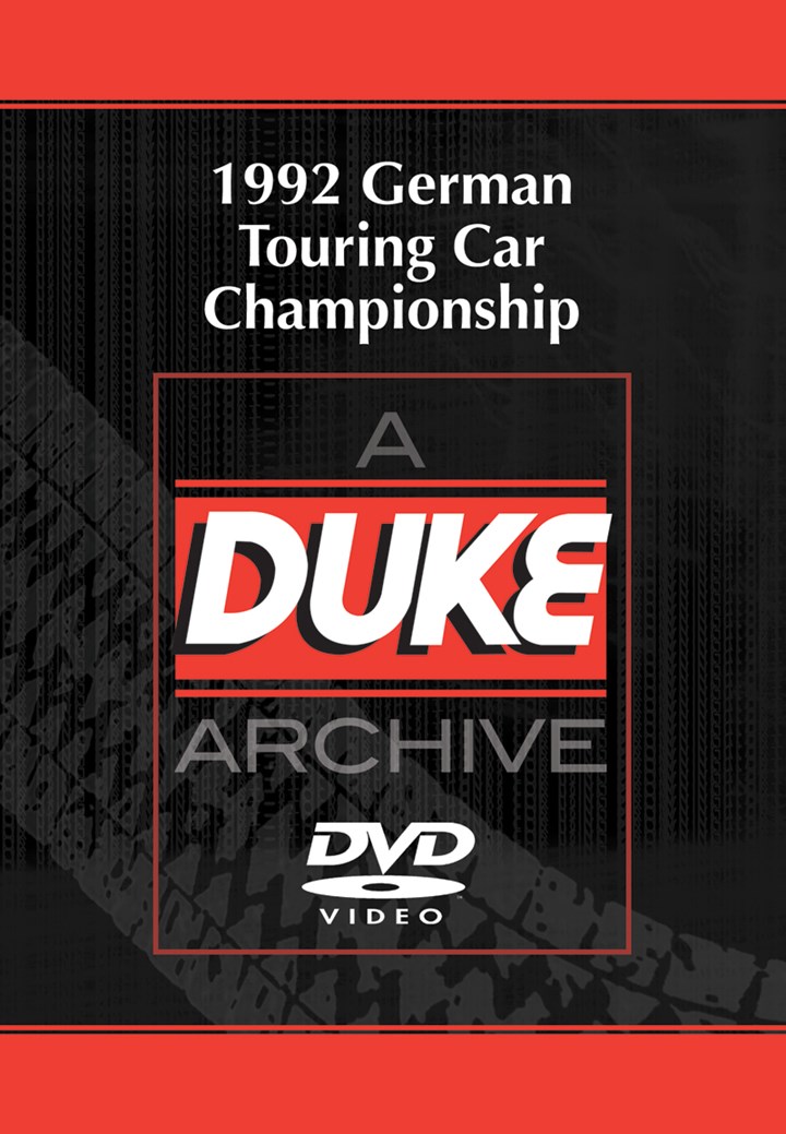 German Touring Car Championship 1992 Duke Archive DVD