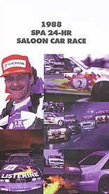 Spa 24 Hour Saloon Car Race 1988 VHS