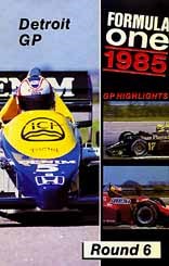 F1 1985 Detroit USA GP VHS