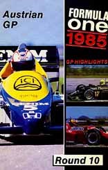 F1 1985 Austrian GP VHS