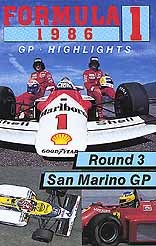F1 1986 San Marino GP VHS