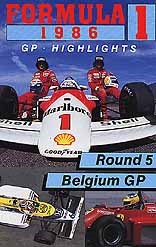 F1 1986 Belgian GP VHS