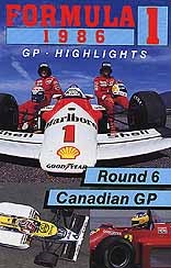 F1 1986 Canadian GP VHS