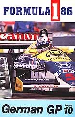 F1 1986 German GP VHS