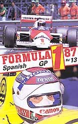 F1 1987 Spanish GP VHS