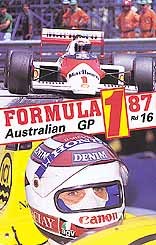 F1 1987 Australian GP VHS
