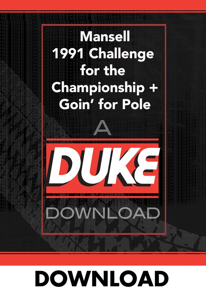 Mansell Challenge for Championship 1991 plus Goin For Pole Download