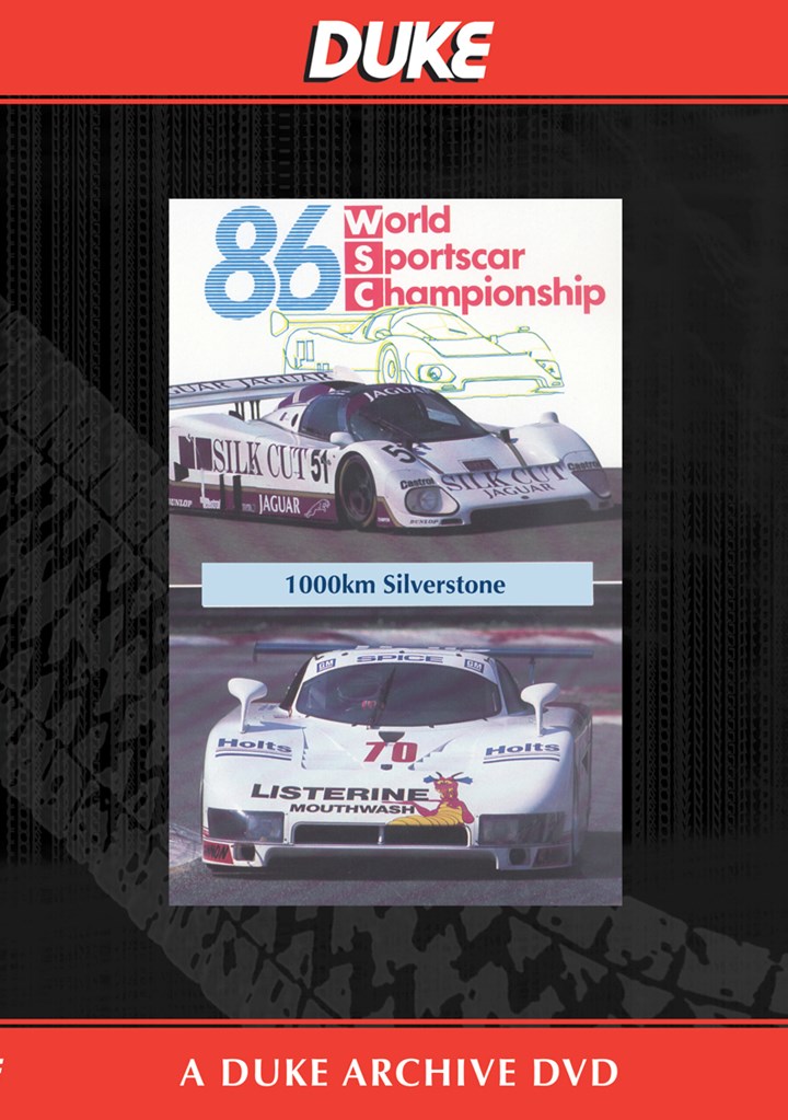 WSC 1986 1000km Silverstone Duke Archive DVD