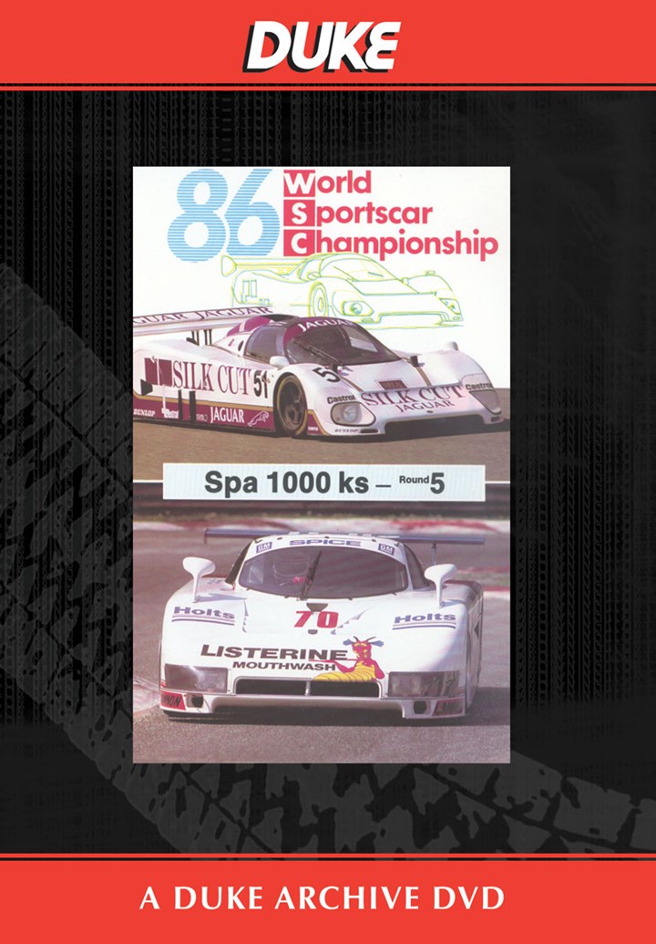 WSC 1986 1000km Spa Duke Archive DVD