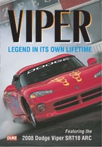 Dodge Viper 2008 Edition NTSC DVD