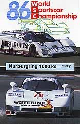 Wsc 1986 1000KM Nurburgring VHS
