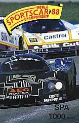 Wsc 1988 1000KM Spa Francorchamps VHS