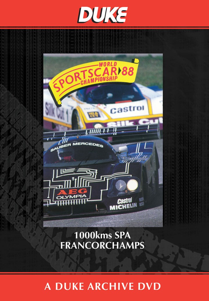 WSC 1988 1000km Spa Francorchamps Duke Archive DVD