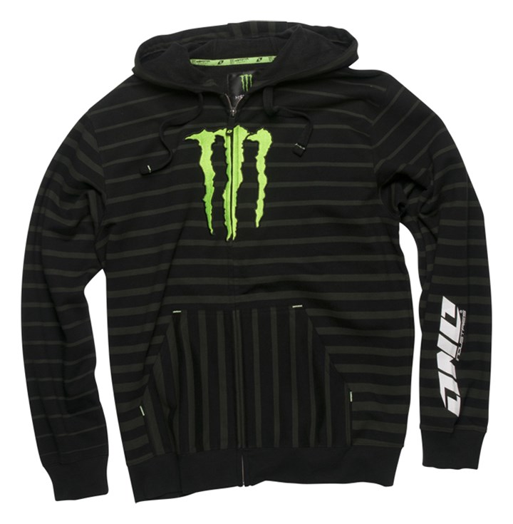 Monster Frankie Zip Hoodie Black - click to enlarge