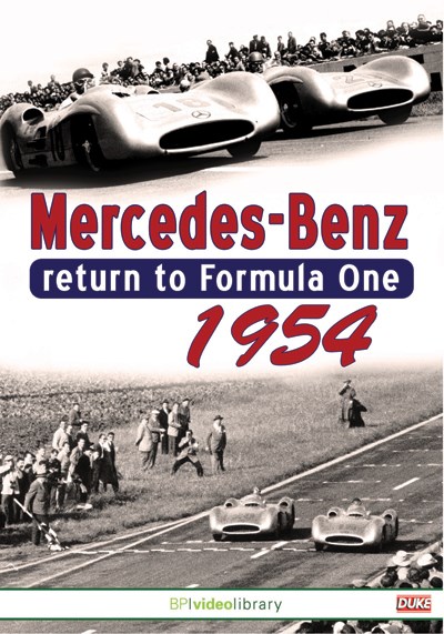 Mercedes Benz Return to Formula One 1954 DVD