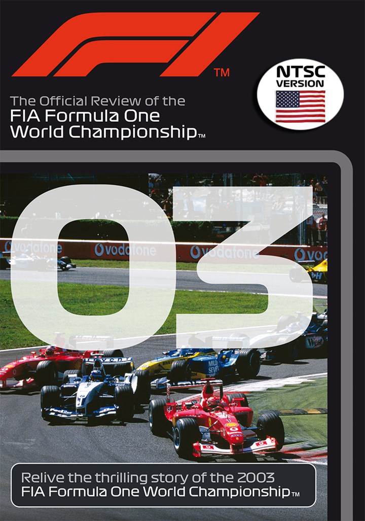 F1 2003 Official Review NTSC DVD