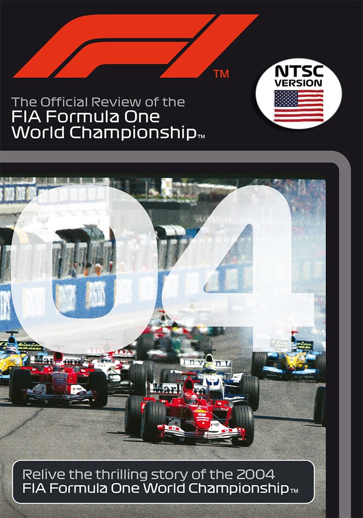 F1 2004 Official Review NTSC DVD
