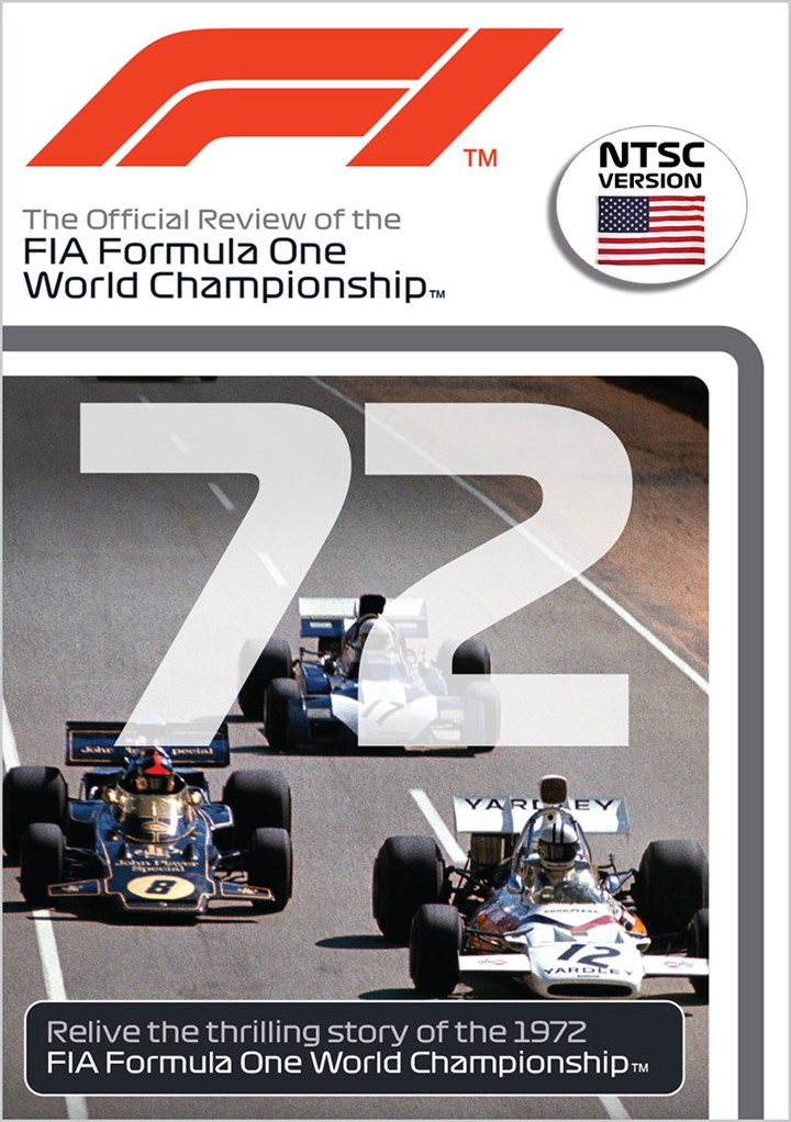 F1 1972 Official Review NTSC DVD