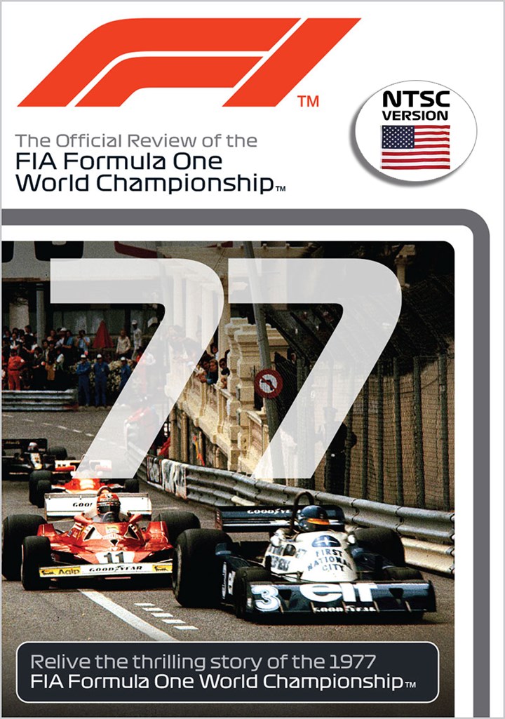 F1 1977 Official Review NTSC DVD