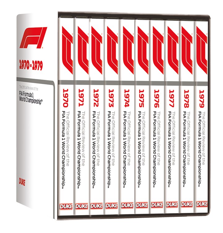 Formula One 1970-79 (10 DVD NTSC) Box Set