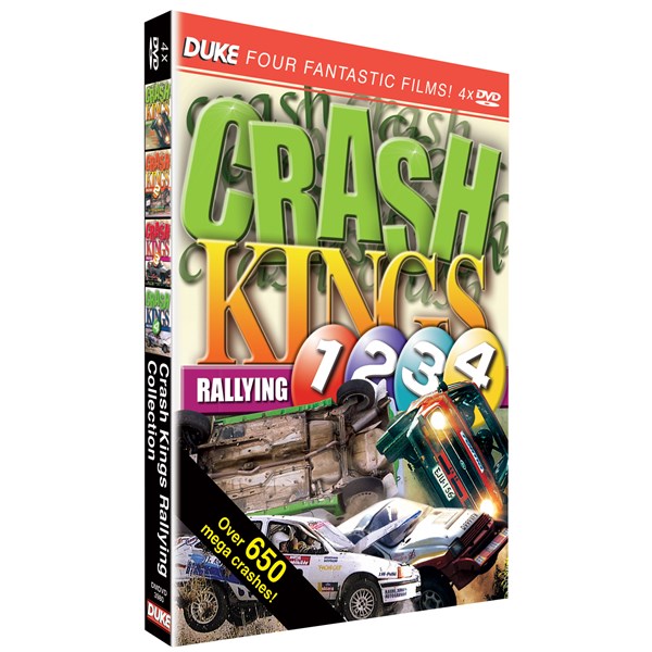 The Complete Crash Kings Rallying (4 DVD Disc Set) Duke Video