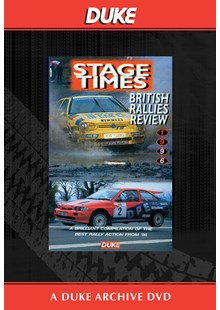 Stage Times British Rally Championship 1996 Duke Archive DVD