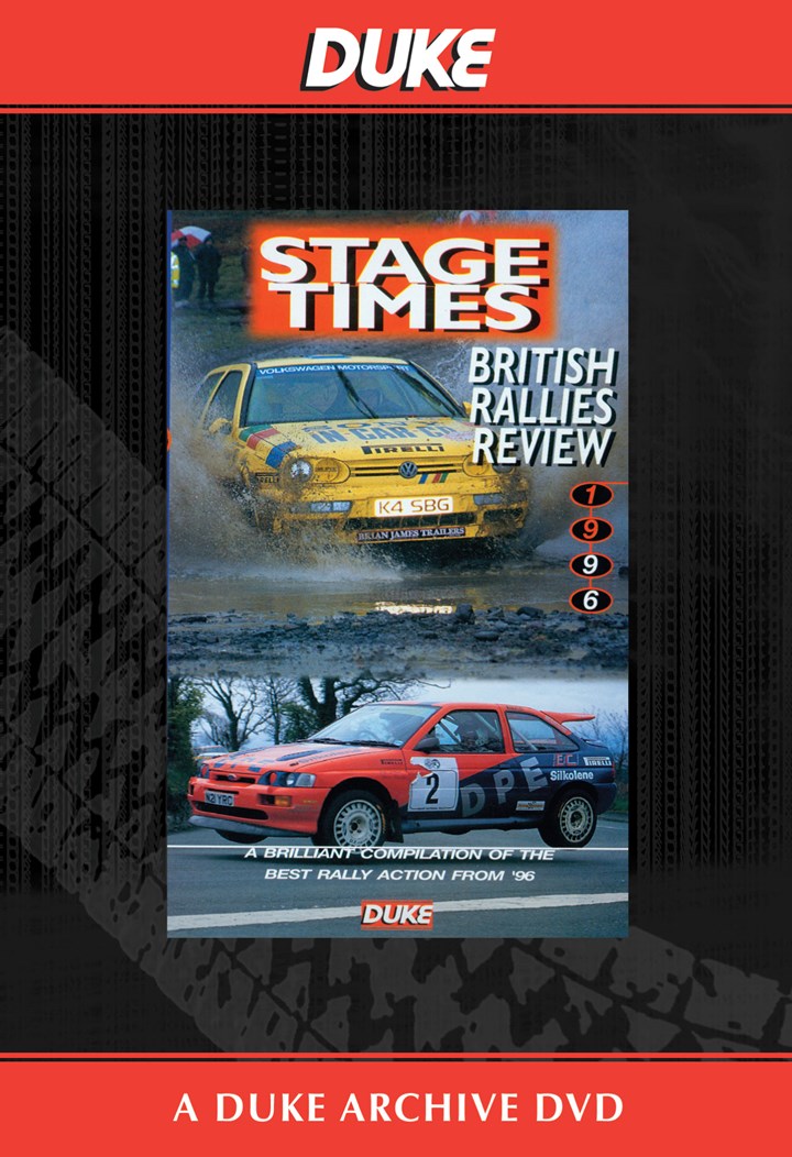 Stage Times British Rally Championship 1996 Duke Archive DVD