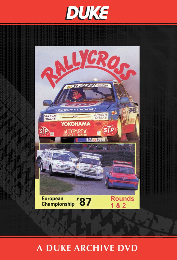 European Rallycross Championship 1987 Rounds 1 & 2 Duke Archive DVD