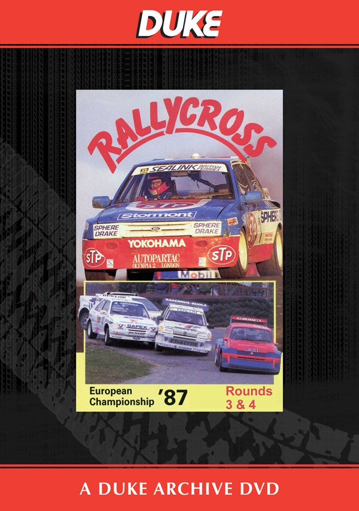 European Rallycross Championship 1987 Rounds 3 & 4 Duke Archive DVD