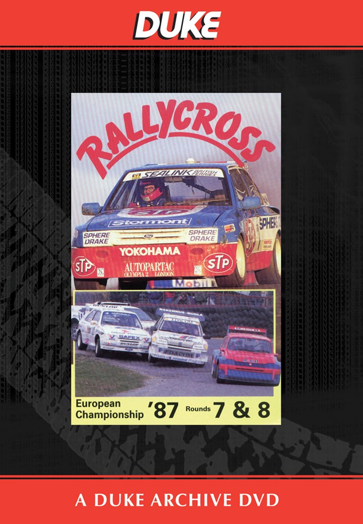 European Rallycross Championship 1987 Rounds 7 & 8 Duke Archive DVD