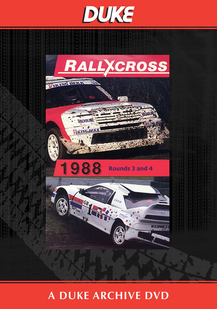 European Rallycross Championship 1988 Rounds 3 & 4 Duke Archive DVD