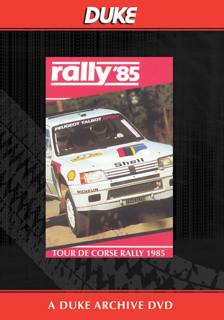 Tour De Corse Rally 1985 Duke Archive DVD