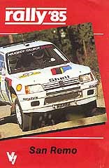 World Rally 1985 San Remo VHS