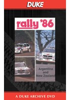 New Zealand & Argentinian Rallies 1986 Duke Archive DVD