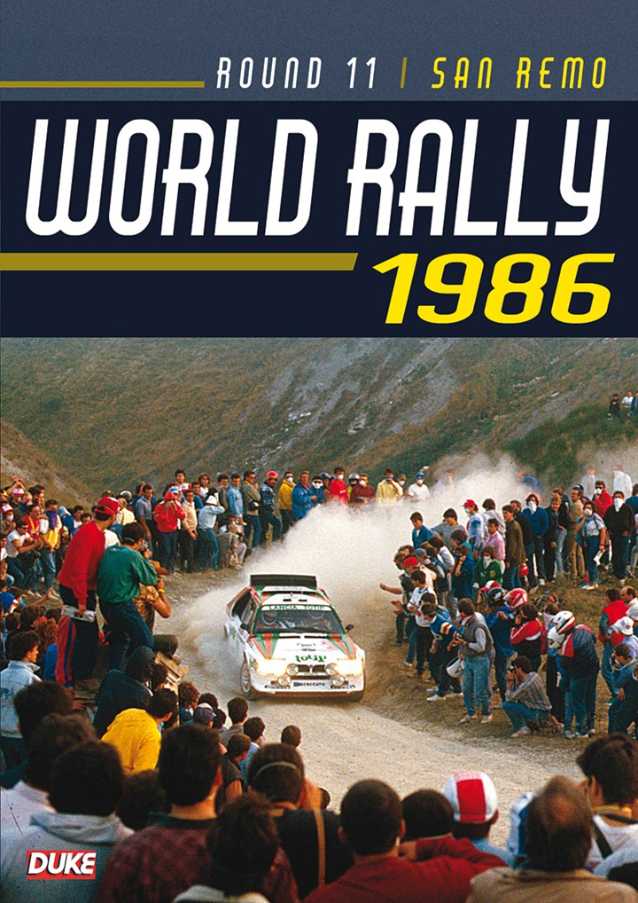 San Remo Rally 1986 Duke Archive DVD