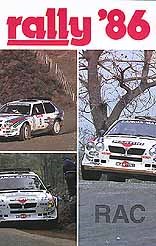 Rac Rally 1986 VHS