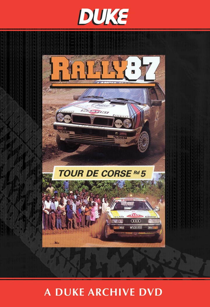 Tour De Corse Rally 1987 Duke Archive DVD