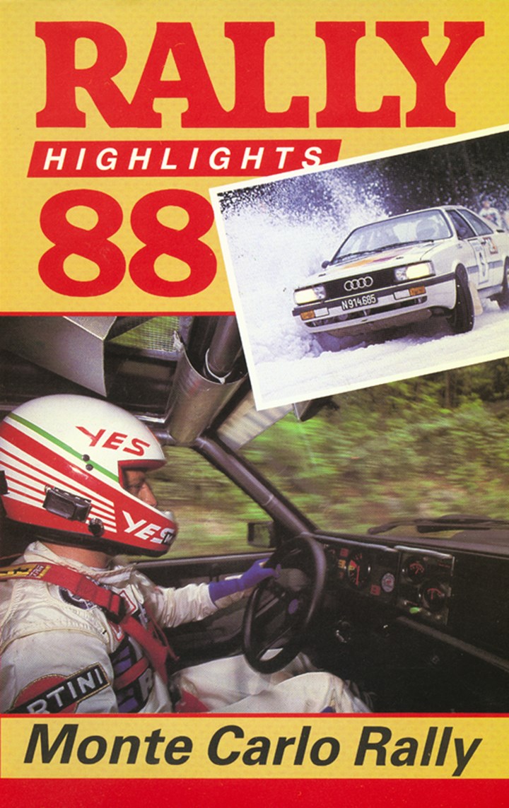 Monte Carlo Rally 1988 Duke Archive DVD