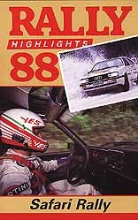 Safari Rally 1988 VHS