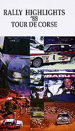 Tour DE Corse Rally 1988 VHS