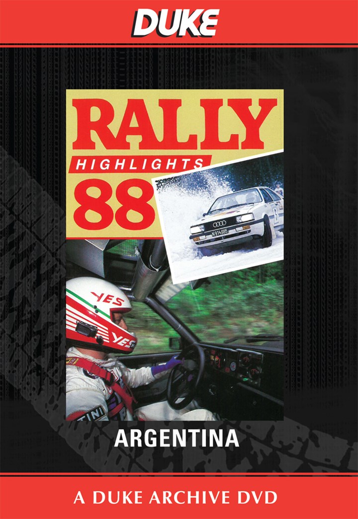 Argentinian Rally 1988 Duke Archive DVD