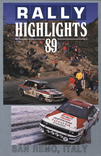 San Remo Rally 1989 VHS