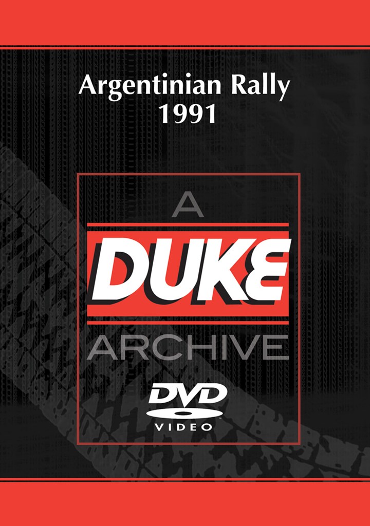 Argentinian Rally 1991 Duke Archive DVD