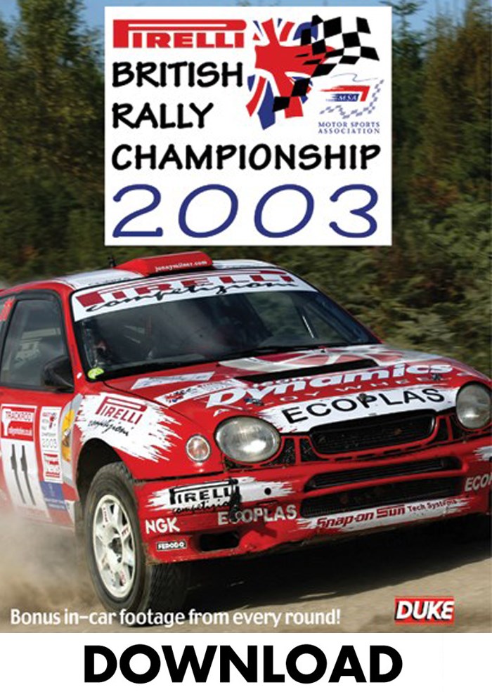 Pirelli British Rally Championship Review 2003 - Download