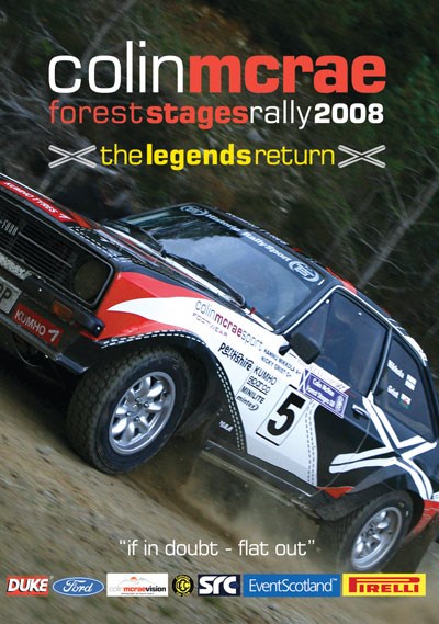 Colin McRae Forest Stages Rally 2008 DVD