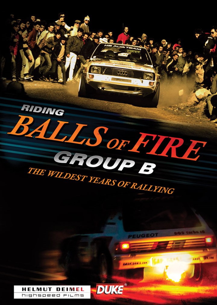 Riding Balls of Fire Group B The Wildest Years of Rallying DVD