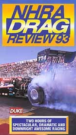 Nhra Drag Review 1993 VHS