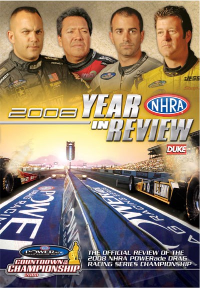 NHRA Drag Review 2008 DVD