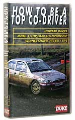 How to BE A Top Co-driver VHS